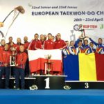 România - pe podiumul Campionatului European de Taekwon-do ITF din Sofia, Bulgaria